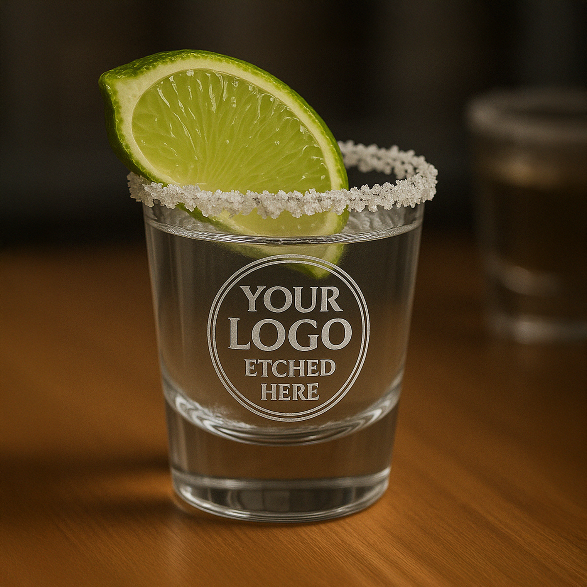 1.7 oz Custom Shot Glass, Personalized Logo Bulk Promotional Gifts