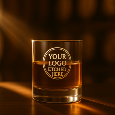 custom engraved whiskey glass