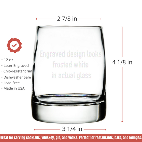 12oz Whiskey Glass w/ Exclusive Bulk Wholesale Pricing