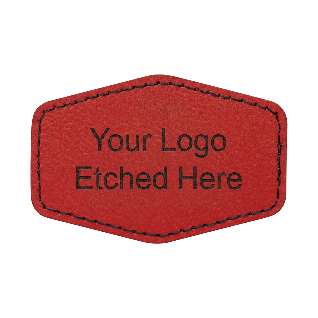 read leather patch