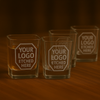 square engraved whiskey glasses