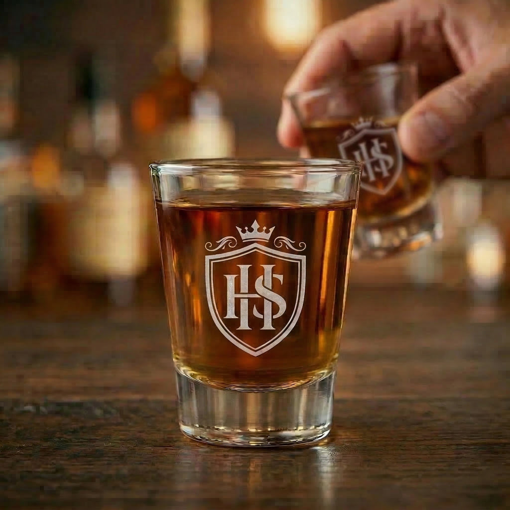 1.7 oz Whiskey Shot Glass