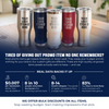promotional photo of custom tumblers