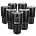 Set of 7 - 30 oz Custom Engraved Ringneck Tumblers