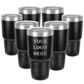 Set of 7 - 30 oz Custom Engraved Ringneck Tumblers