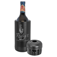 black wine chiller