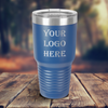 blue tumbler