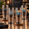 16oz Willi Becher Glass, Custom Engraved or UV Printed Logo Branding for Businesses