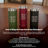 custom engraved drinkware promo add