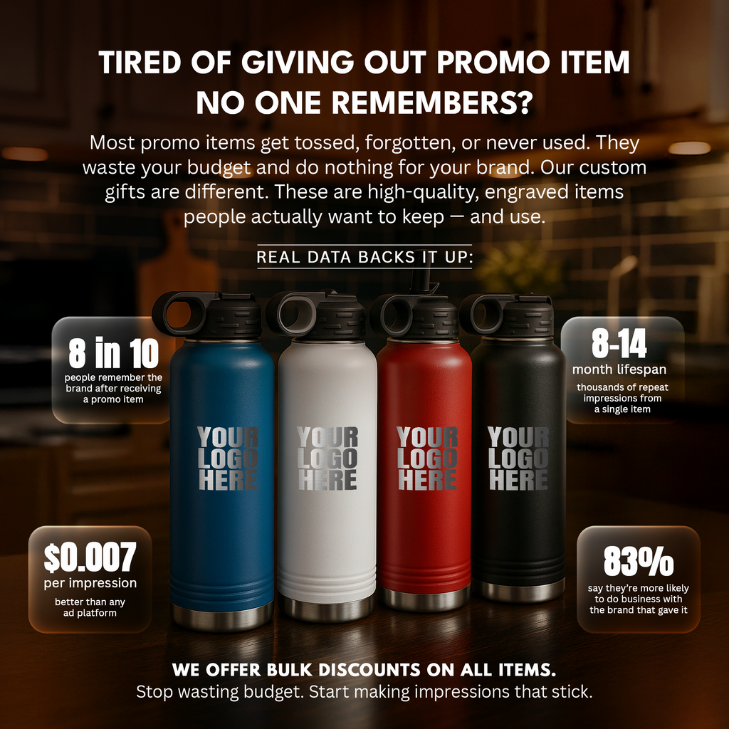 40oz Water Bottle w/ Exclusive Bulk Wholesale Pricing