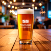 custom branded beer glass
