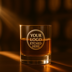 custom engraved whiskey glass