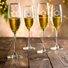 custom engraved champagne glasses