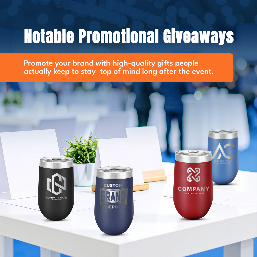 promo image for branded tumblers