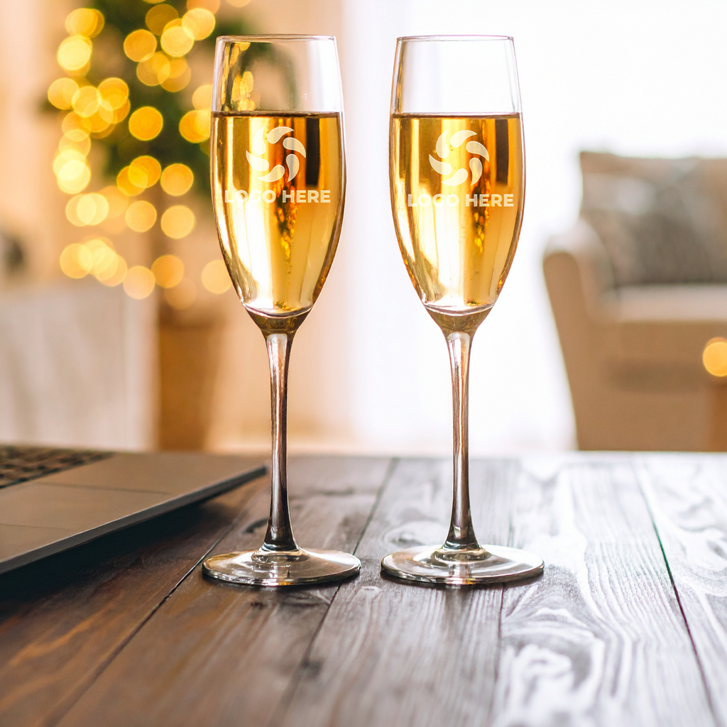 custom engraved champagne glasses