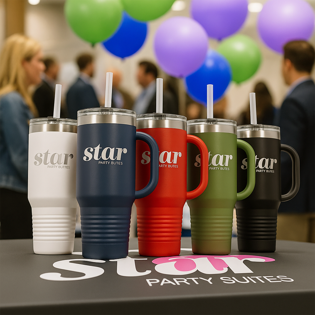 custom engraved tumblers with handles