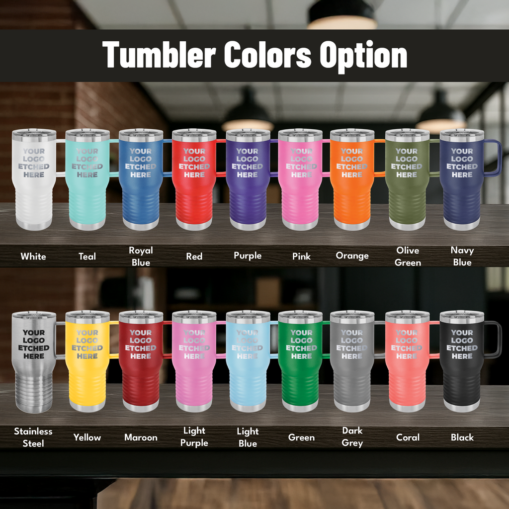 20 oz Travel Mug Tumblers w/ Exclusive Bulk Wholesale Pricing