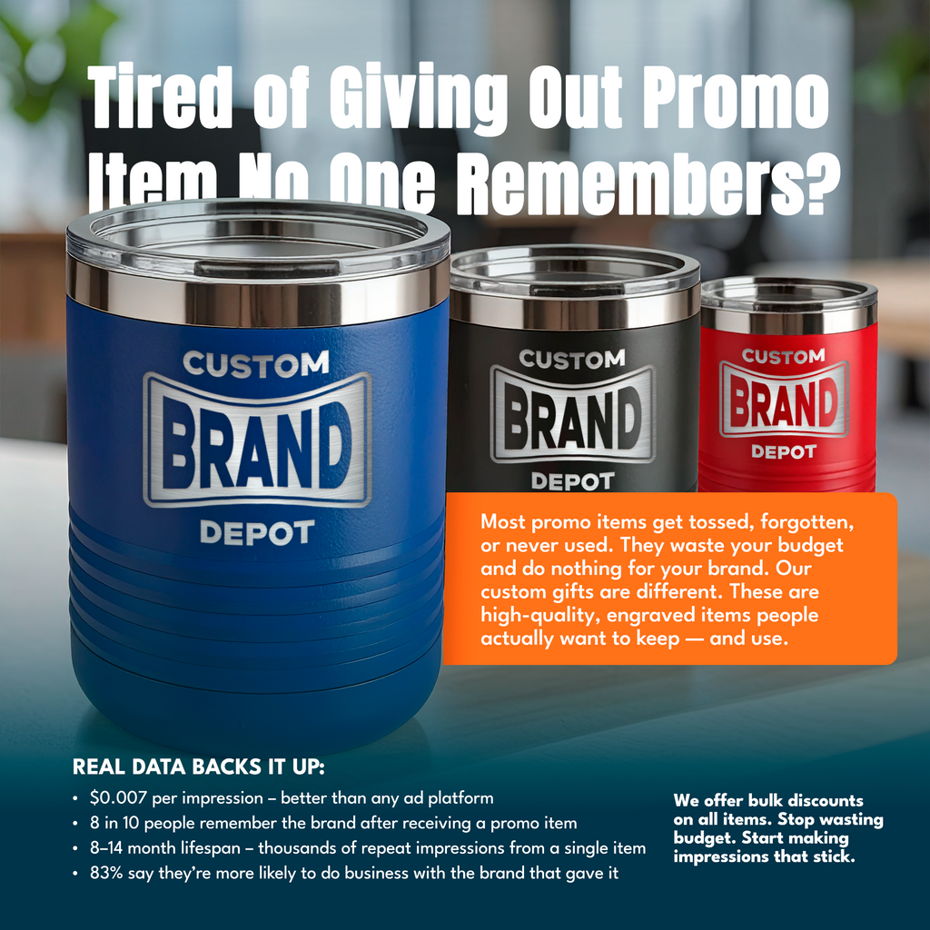 custom engraved tumbler promo image