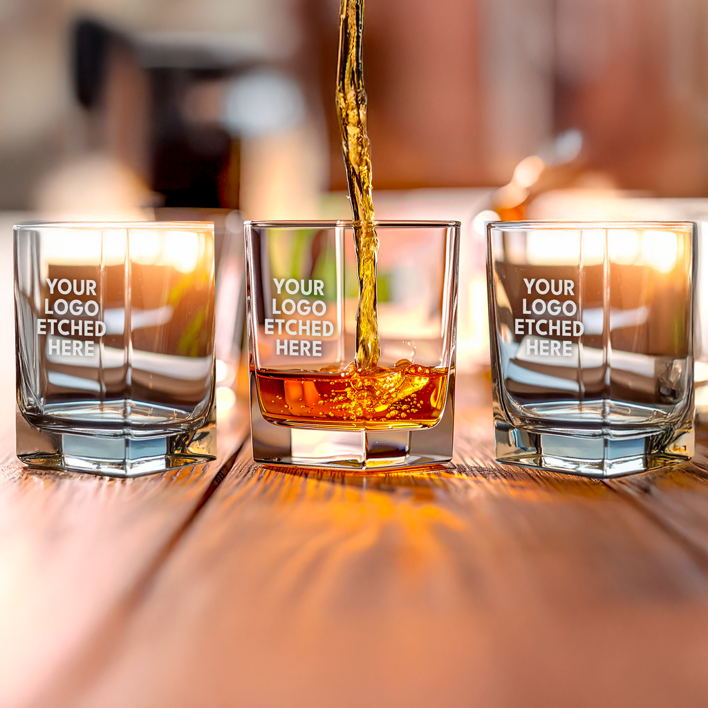 engraved whiskey glasses