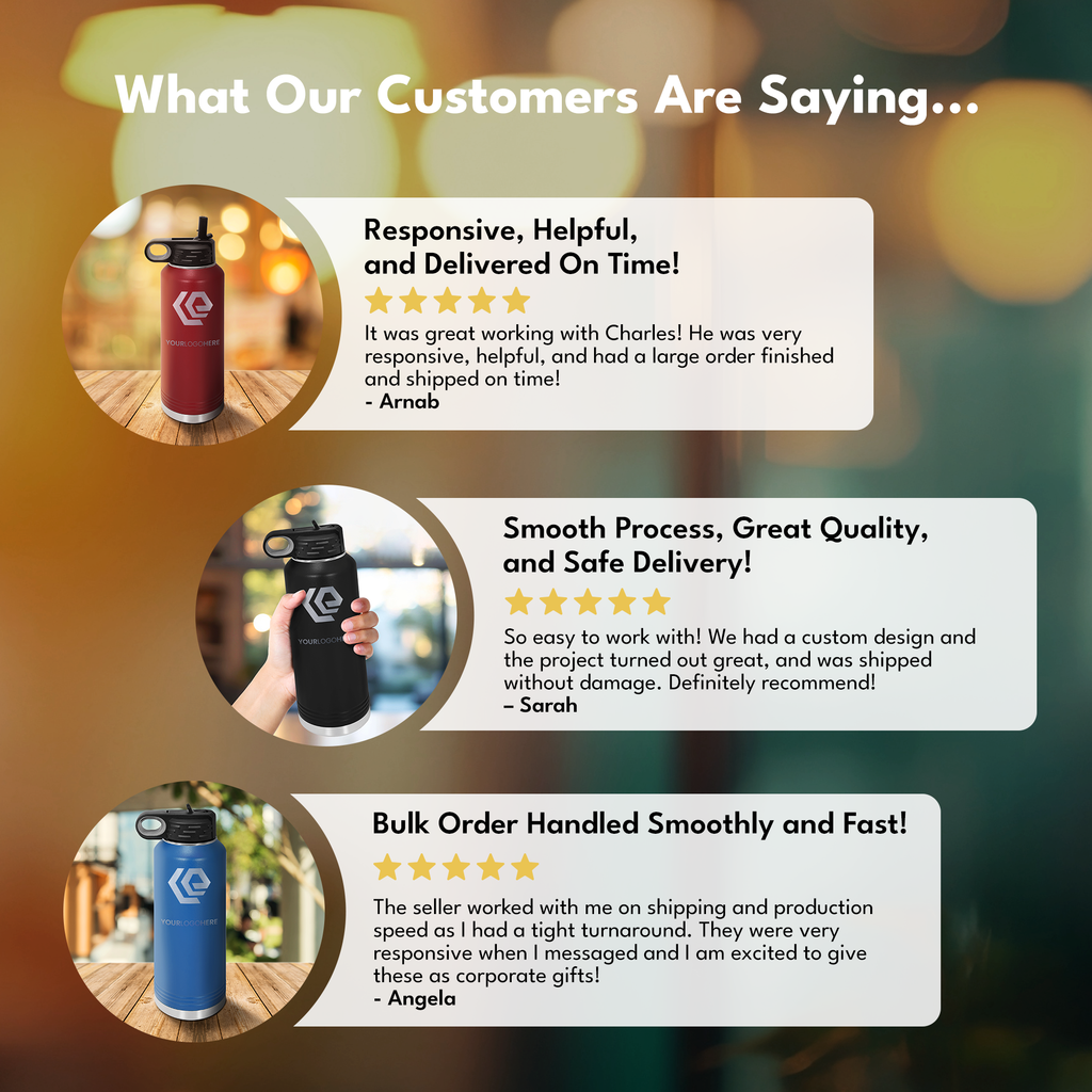 40oz Water Bottle w/ Exclusive Bulk Wholesale Pricing