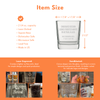 laser engraved vs sandblasted infographic