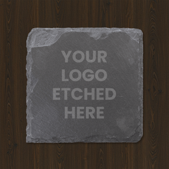 4" x 4" Square Slate Coaster Set-6 Piece with Exclusive Bulk Wholesale Pricing