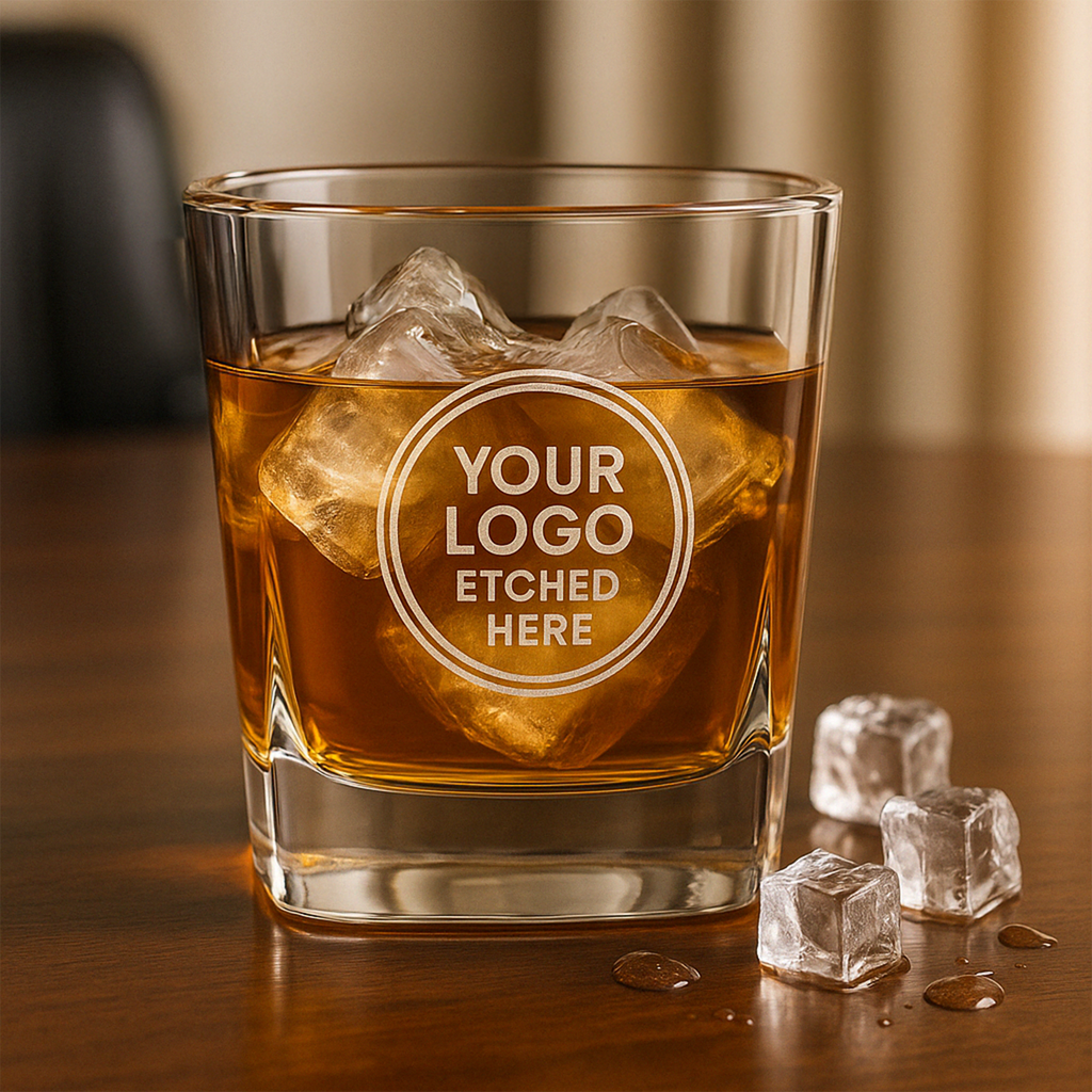 custom engraved whiskey glass