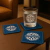 4" x 4" Square Leatherette Coaster with Exclusive Bulk Wholesale Pricing