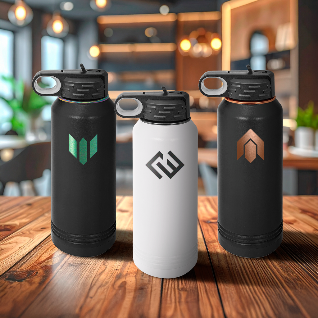32oz ION Plated Water Bottle w/ Exclusive Bulk Wholesale Pricing