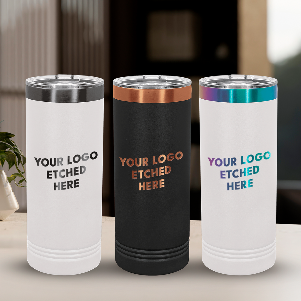 22oz ION Plated Skinny Tumbler w/ Exclusive Bulk Wholesale Pricing