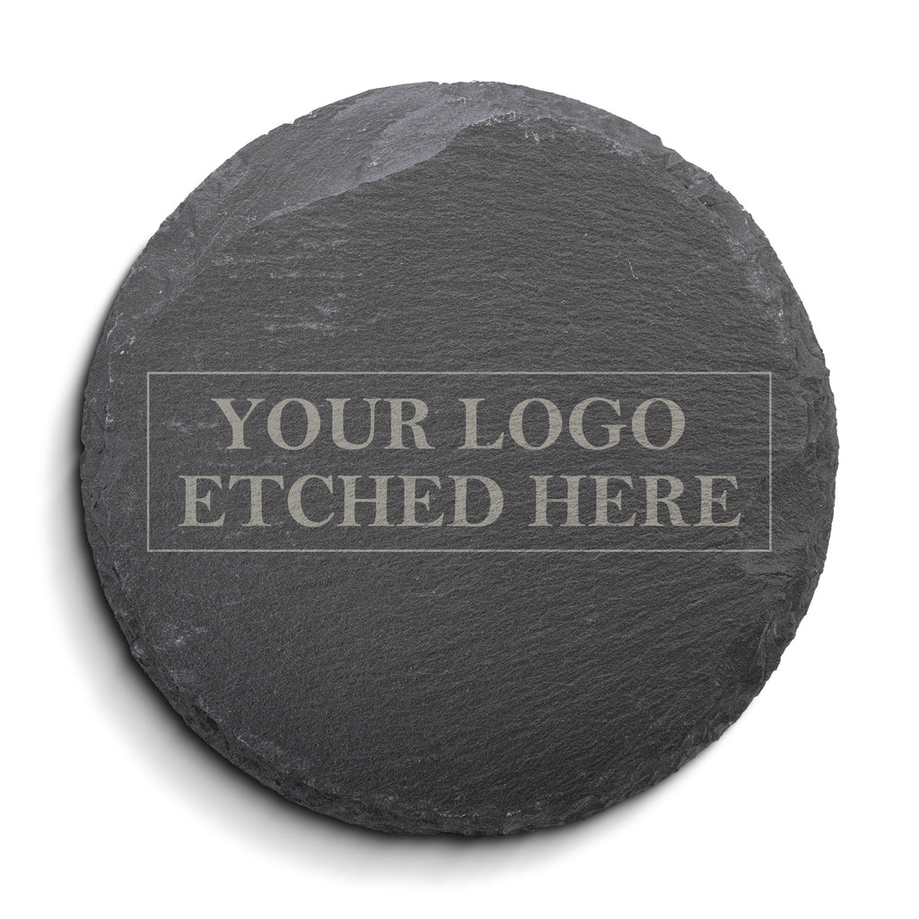 4" Round Slate Coaster Set-6 Piece with Exclusive Bulk Wholesale Pricing