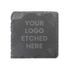 4" x 4" Square Slate Coaster Set-6 Piece with Exclusive Bulk Wholesale Pricing