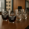 custom engraved stemless wine glasses
