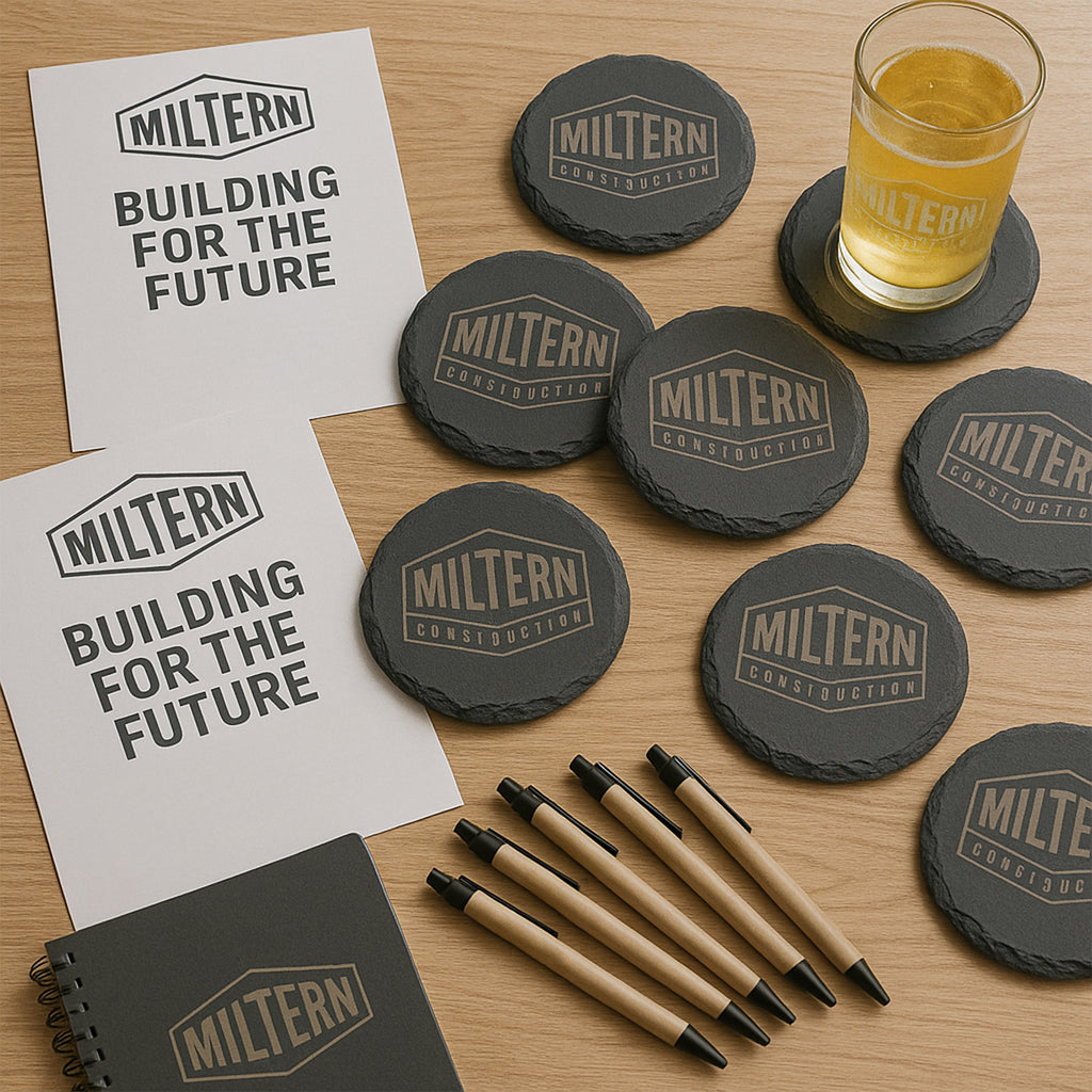 4" Round Slate Coaster Set-6 Piece with Exclusive Bulk Wholesale Pricing