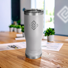 custom branded tumbler