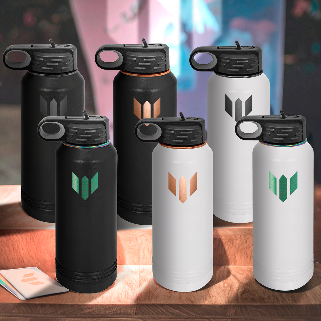32oz ION Plated Water Bottle w/ Exclusive Bulk Wholesale Pricing