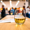 custom branded stemless wineglass