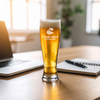 custom branded beer glass