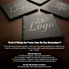 4" x 4" Square Slate Coaster with Exclusive Bulk Wholesale Pricing