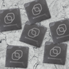4" x 4" Square Slate Coaster Set-6 Piece with Exclusive Bulk Wholesale Pricing
