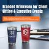 branded drinkware promotional image