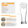 glass product engraving infographic