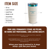 tumbler item size infographic