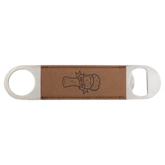dark brown bottle opener