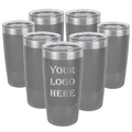 Set of 7 - 20 oz Custom Engraved Ringneck Tumblers