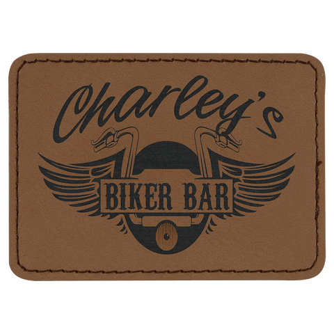 Rectangular Leather Patches w/ Exclusive Bulk Pricing