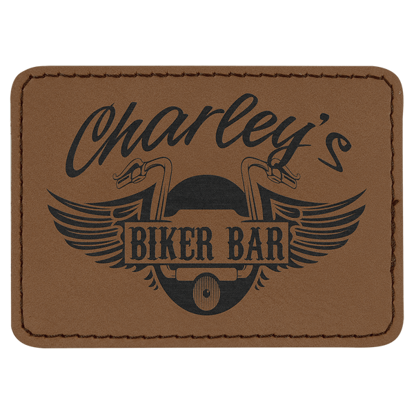 Rectangular Leather Patches w/ Exclusive Bulk Pricing