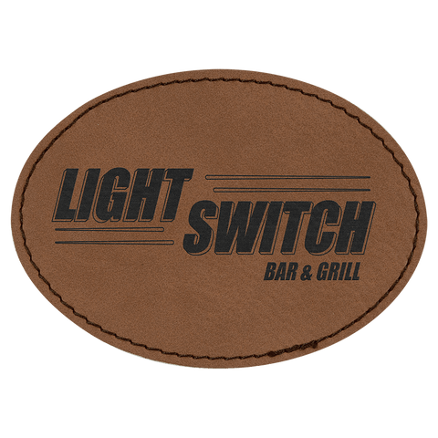 Oval Leather Patches w/ Exclusive Bulk Pricing