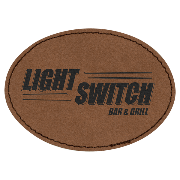 Oval Leather Patches w/ Exclusive Bulk Pricing