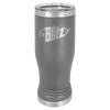 dark gray pilsner tumbler